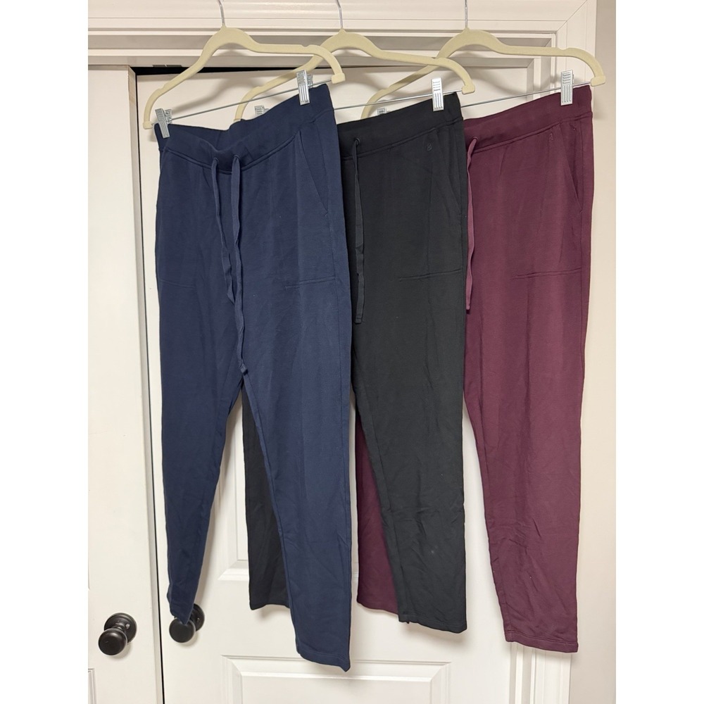 Lou & Grey Signaturesoft Sweatpants from Loft, Women's Size Medium, Lot of 3